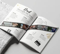Personalized Dad Magazine Template – Canva Template – Father's Day Magazine